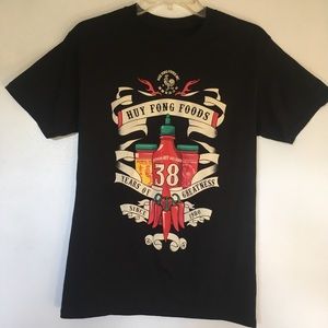 Sriracha Hot Sauce Graphic Tee S